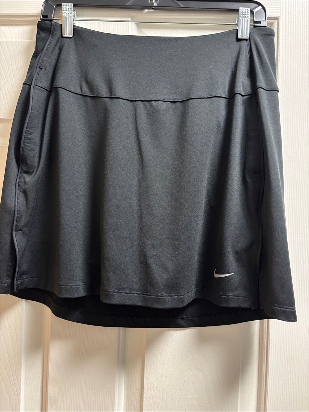 Nike Black Athletic Skort with Small Swoosh